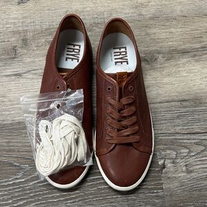 Frye Women's Brown Leather Sneakers